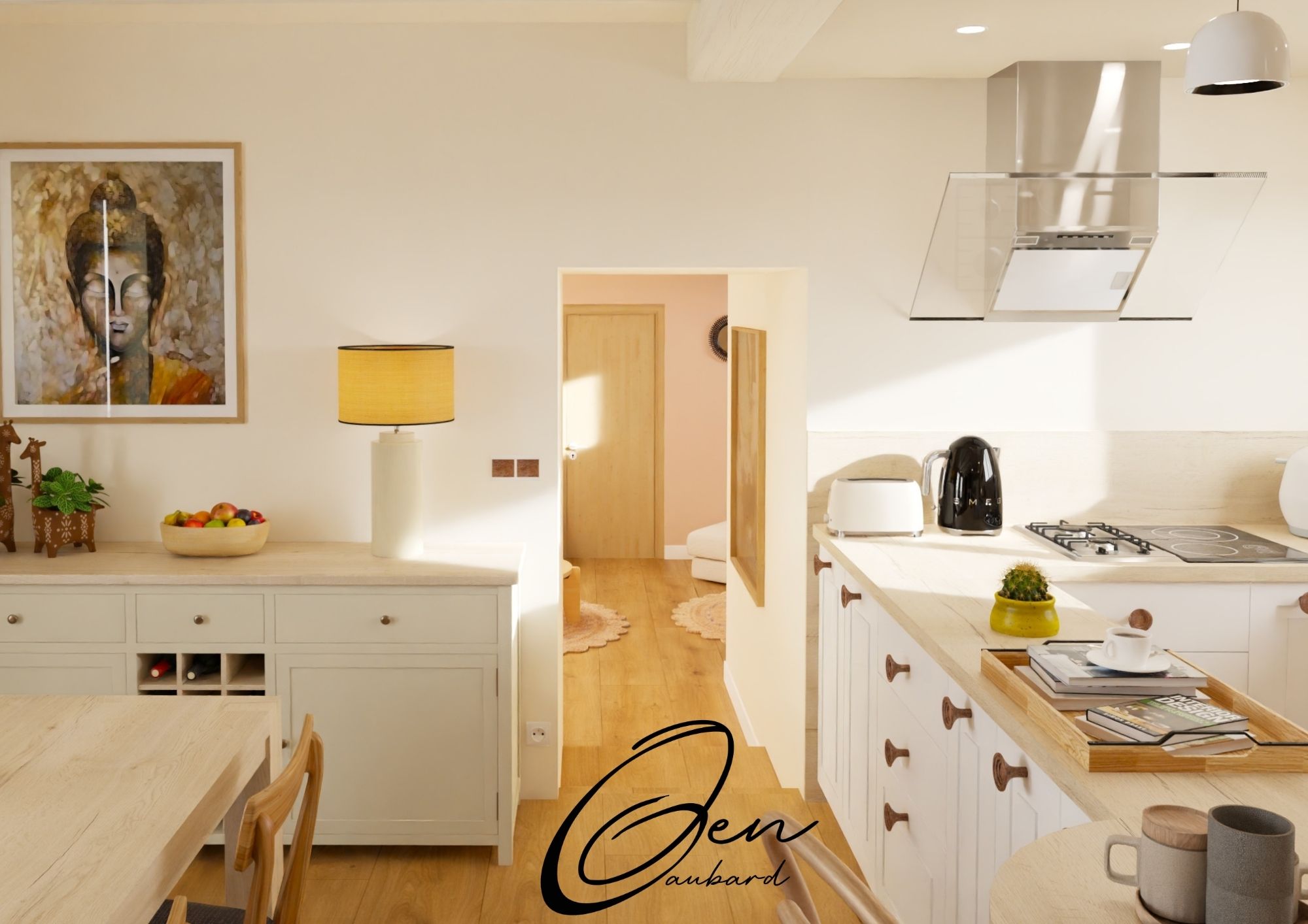 Optimisation des circulations et des usages dans cette cuisine familiale (6)