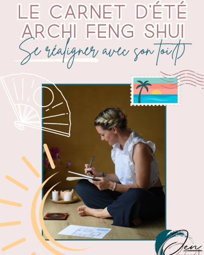 Le Carnet d'été Archi Feng Shui 2026 de JEN GAUBARD